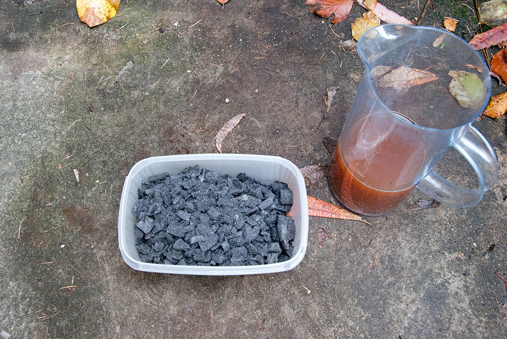 Biokul og bokashivæske